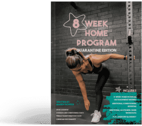 8 Week home program poster