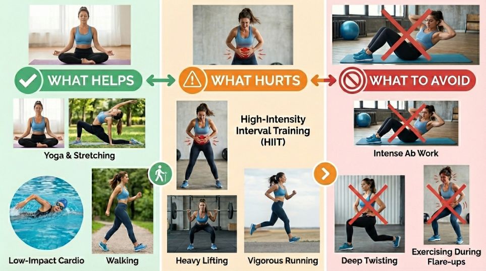Endometriosis exercise guide with low-impact strength training in Perth